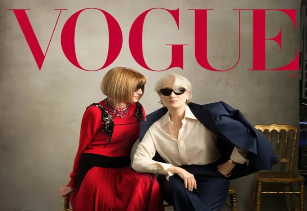 Anna Wintour și Meryl Streep apar împreună pe coperta Vogue