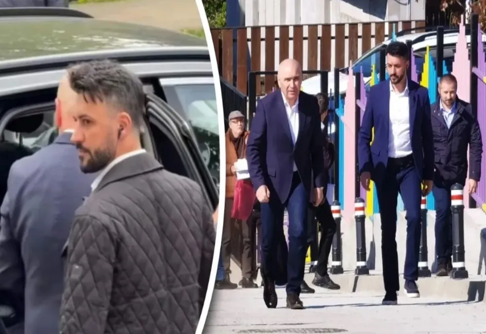 „Fenomenul Ionuț” continuă. Un nou ofițer SPP atrage toate privirile în aparițiile lui Ilie Bolojan