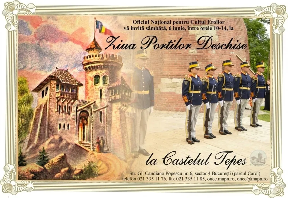  Ziua Porților Deschise la Castelul Țepeș din Parcul Carol I