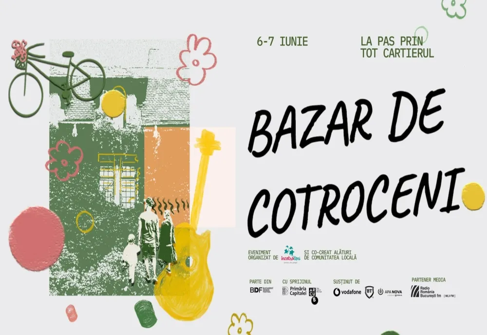 Bazar de Cotroceni, weekendul viitor - program complet
