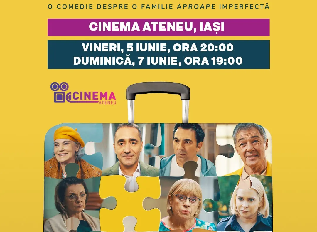Proiecţie şi întâlnire cu echipa filmului "MĂ MUT LA MAMA" pe 25 iunie la Sala Luceafărul