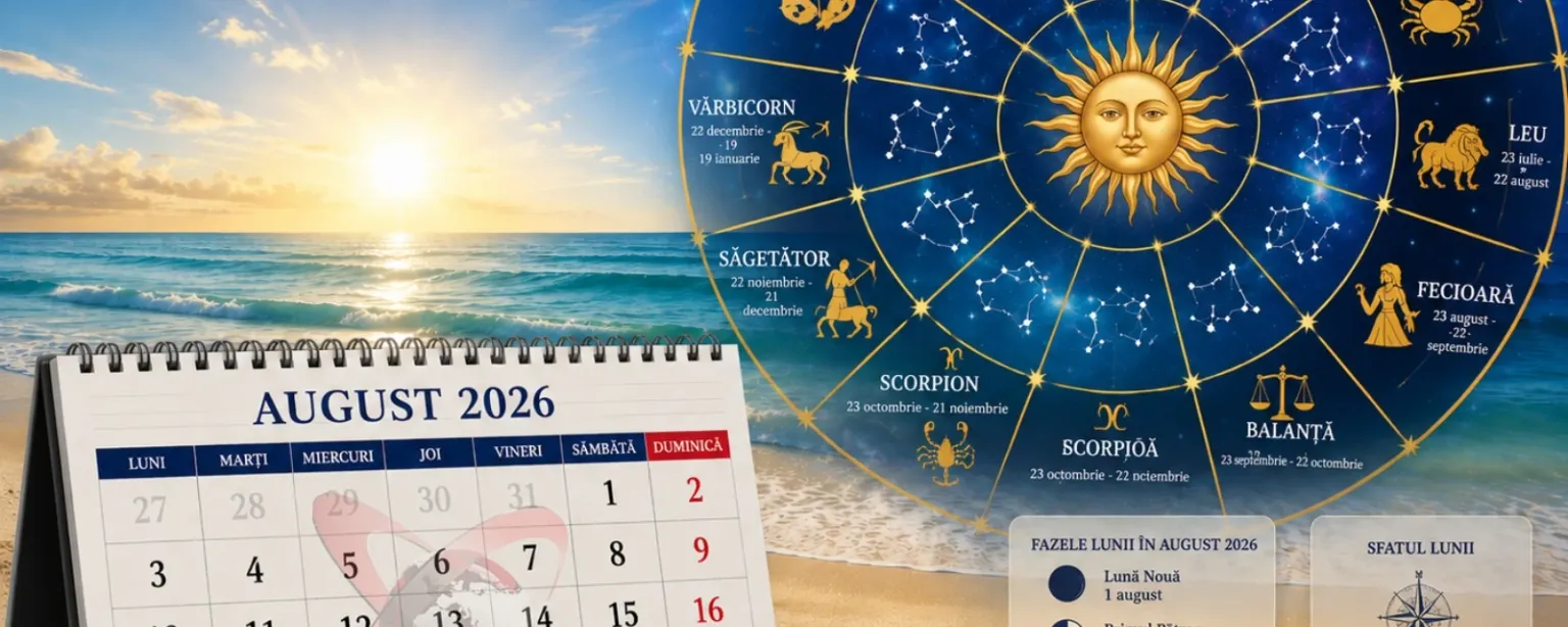  Horoscopul zilei de duminică, 23 august 2026. Energie vindecătoare, împăcări și noi începuturi în dragoste