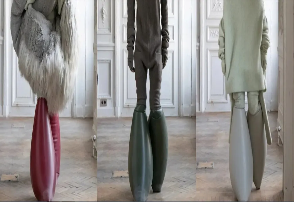 Cizmele gonflabile de lux create de un designer american provoacă isterie pe internet. Cât costă o pereche