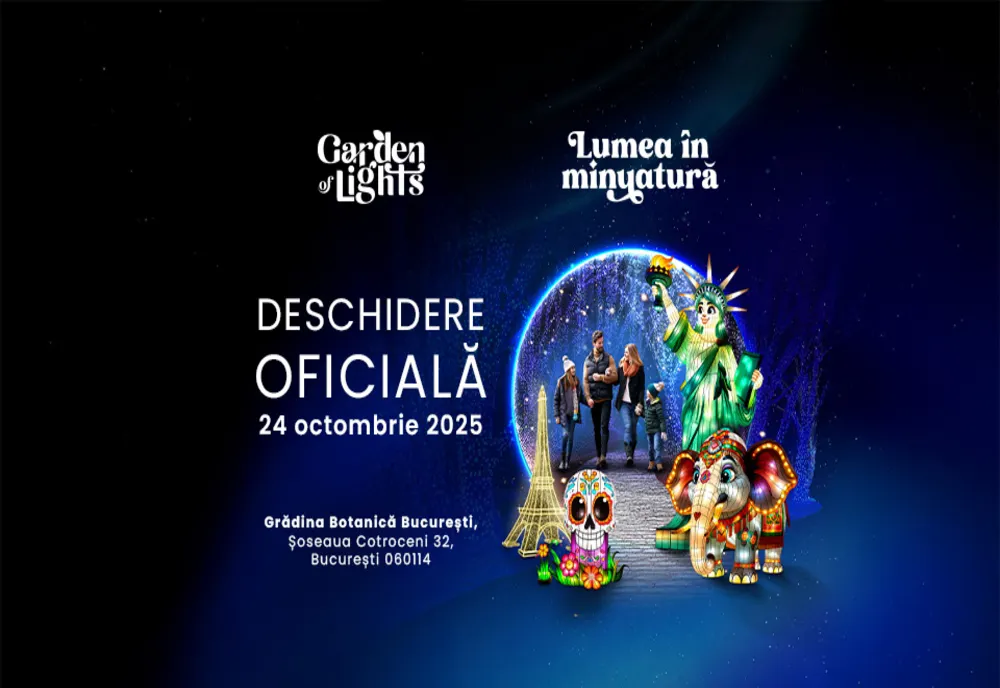 GARDEN OF LIGHTS SE PREGĂTEȘTE SĂ-ȘI DESCHIDĂ PORȚILE. CARE ESTE TEMA DE ANUL ACESTA