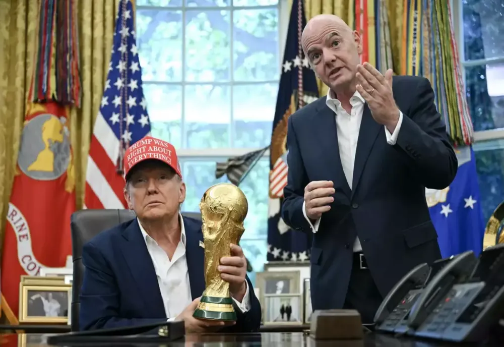 Moment istoric la Cupa Mondială! Trump și Infantino vor înmâna împreună trofeul câștigătoarei