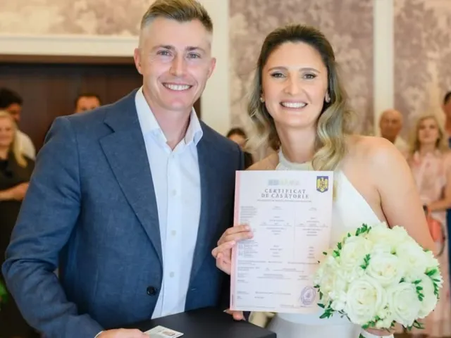 Irina Begu s-a căsătorit cu antrenorul ei!