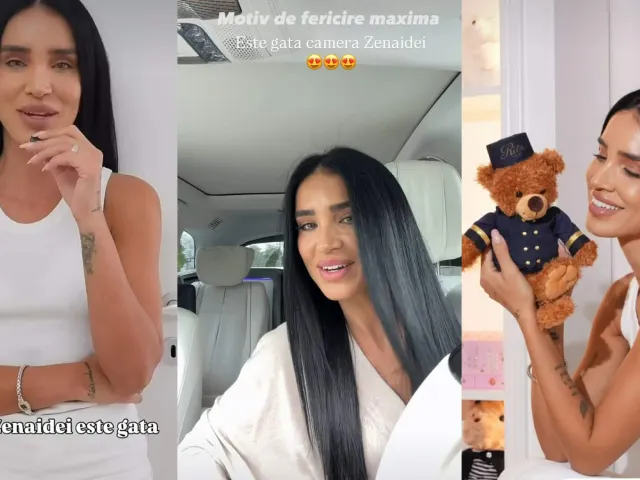 Adelina Pestrițu i-a reamenajat complet camera fiicei sale, Zeny. Interior de poveste! VIDEO
