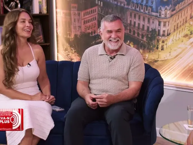 Monica și Leonard Doroftei, în premieră la Realitatea Plus, în podcastul „Ceva-n PLUS"