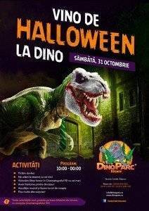 poster Halloween la Dino Parc